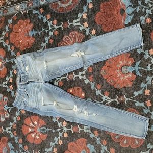American Eagle Super Super Stretch Ripped Jeans